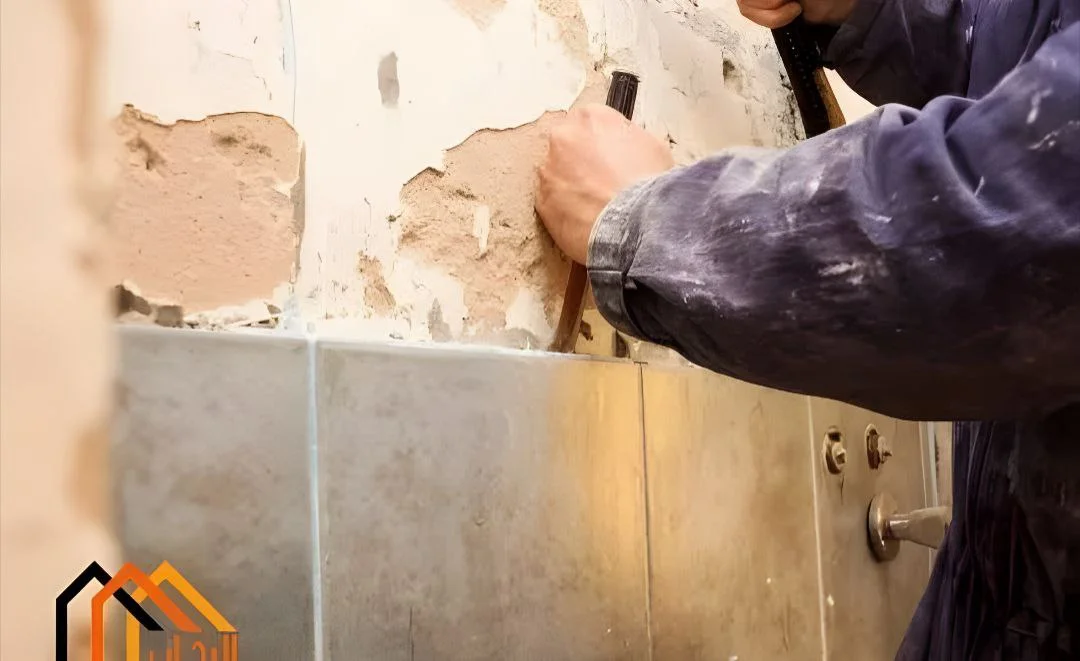 موقع بعد أعمال الهدم والإزالة - إزالة الخرسانة والمخلفات